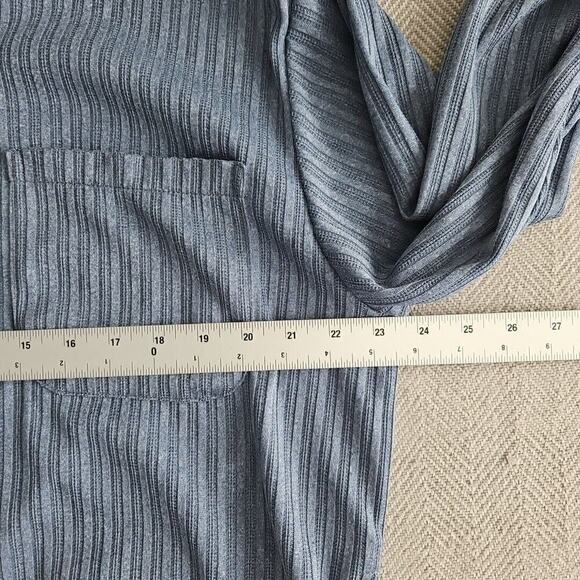 Haband Full Zip Men's Jacket Size Large Gray Y2K Style 129 Made in Switzerland - Picture 3 of 15